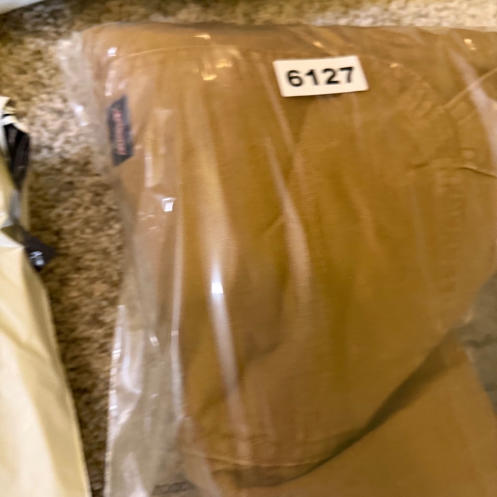 Dickies Mens Brown Carpenter Utility Work Pants 42x30‎ Duck Canvas Straight Leg - Picture 5 of 5